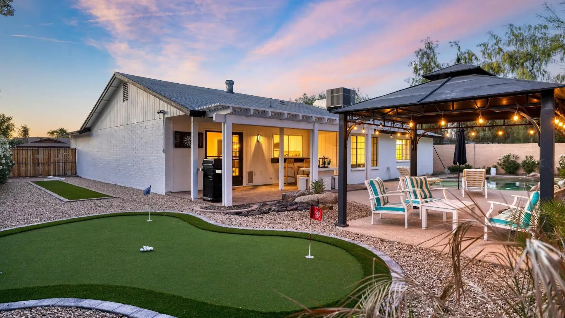 Sol Vista Private Oasis W Pool Putting Green And Prime Location Phoenix Semesterbostad